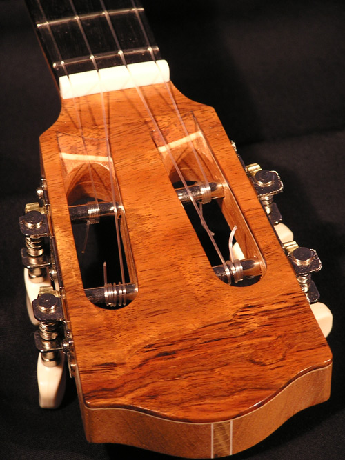 Tenor #15 slotted peghead
