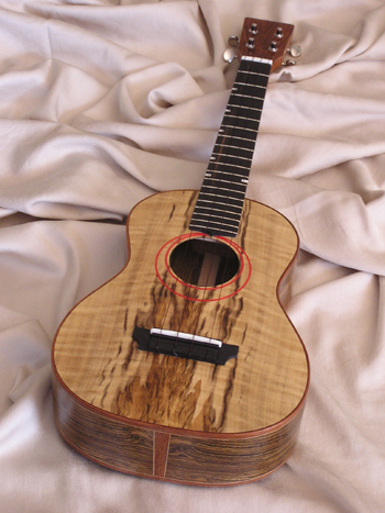 Tenor Ukulele #11 top view