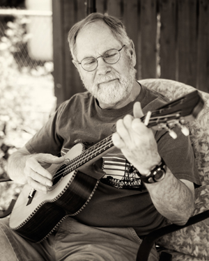 Howard with Baritone Ukulele #10